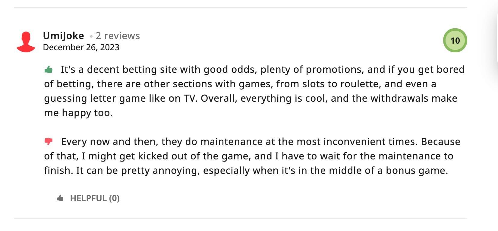 askgamblers pinup review