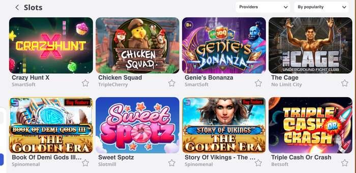 glory casino slots