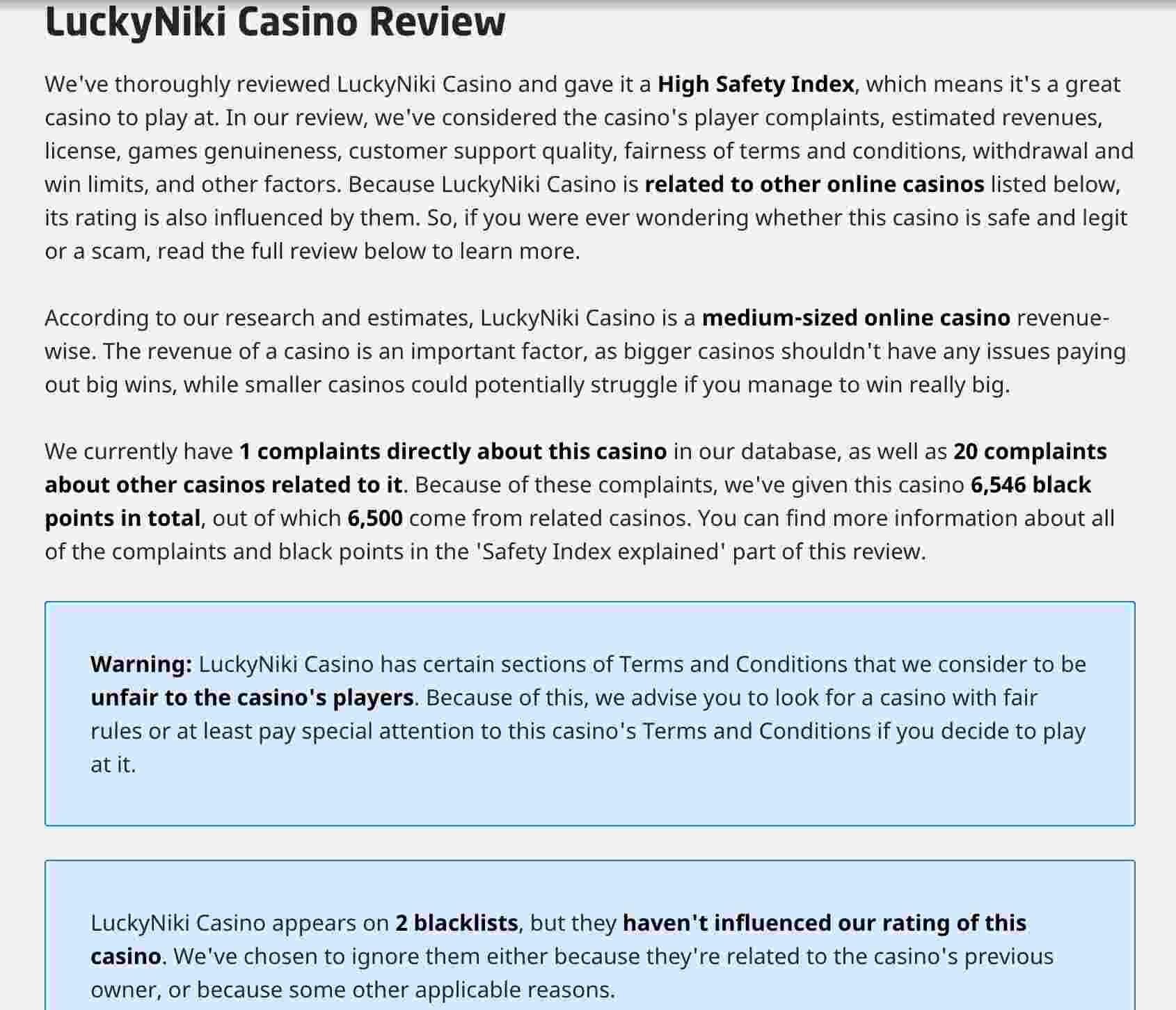 lucky niki casino guru review